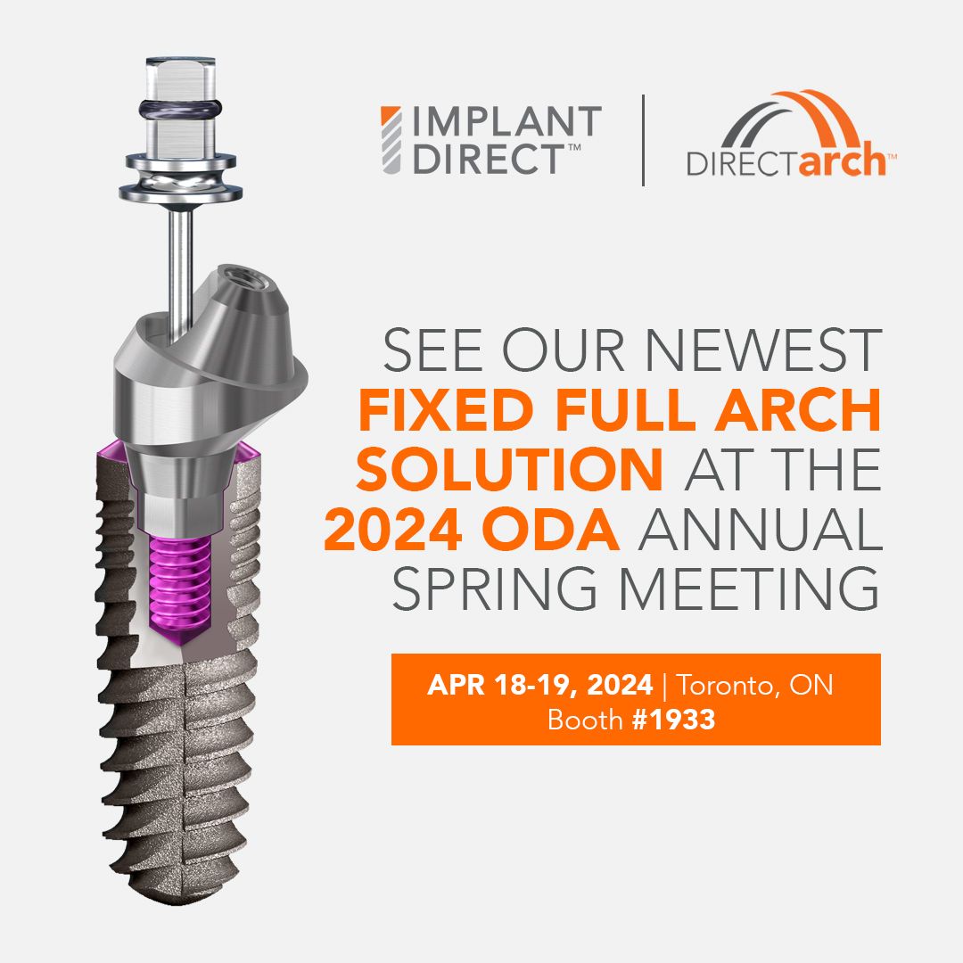 2023: DIRECTarch™ Multi-Unit Abutment 2023: DIRECTarch™ Multi-Unit Abutment